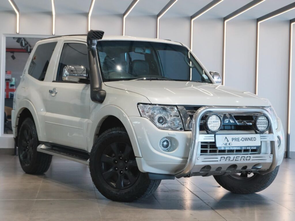 2012 Mitsubishi Pajero 3-Door 3.2DI-D GLS White